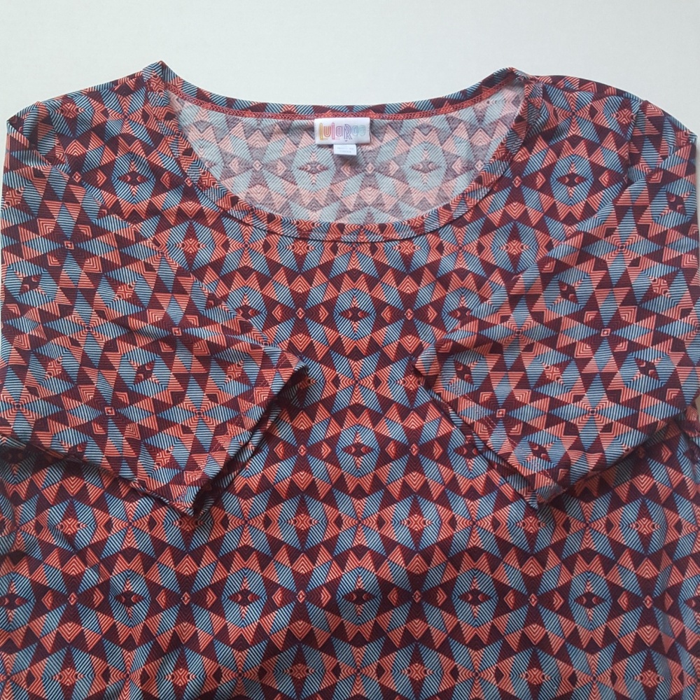 LuLaRoe Julia Geometric Print Dress